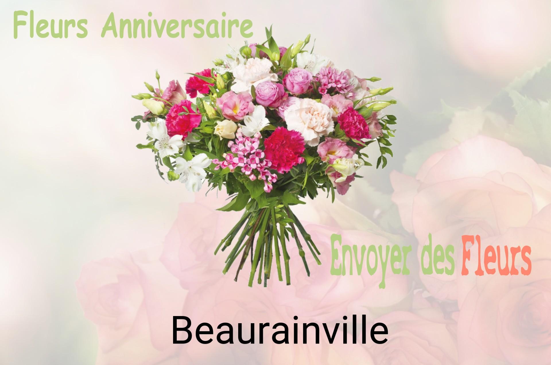 Bouquet de fleurs d’anniversaire livré à Beaurainville